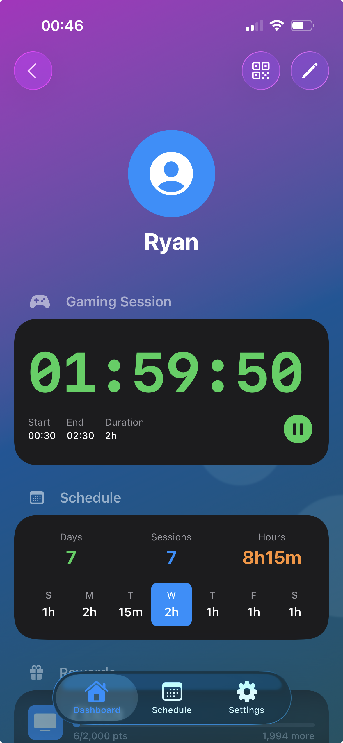 Session Timer